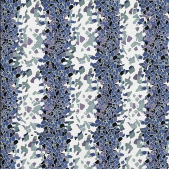 Pretty Abstract Shower Curtain ( New) - Picture 3 of 3